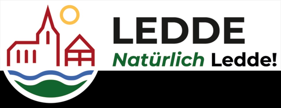 Logo of the town of Ledde.